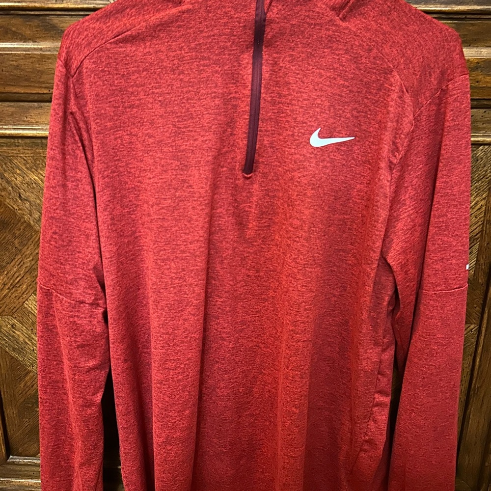 Nike Dri-FIT Red Running Top